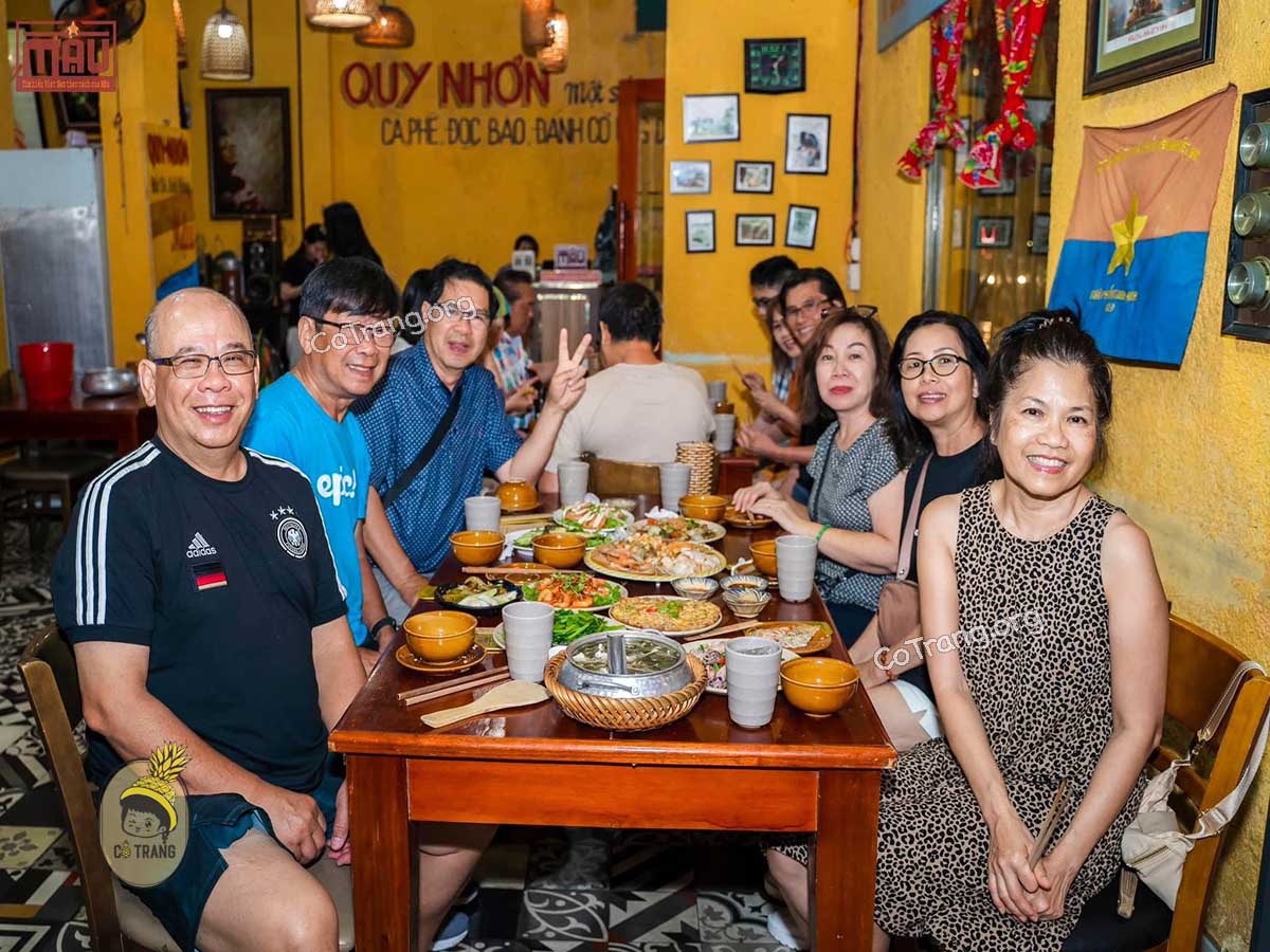 Không gian thực tế Cơm Mậu Quy Nhơn 