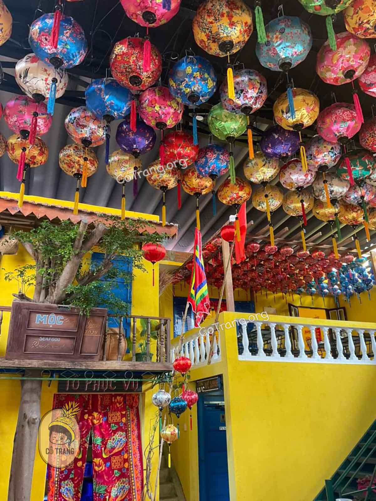 Không gian thực tế tại Hải sản Mộc quán Nha Trang