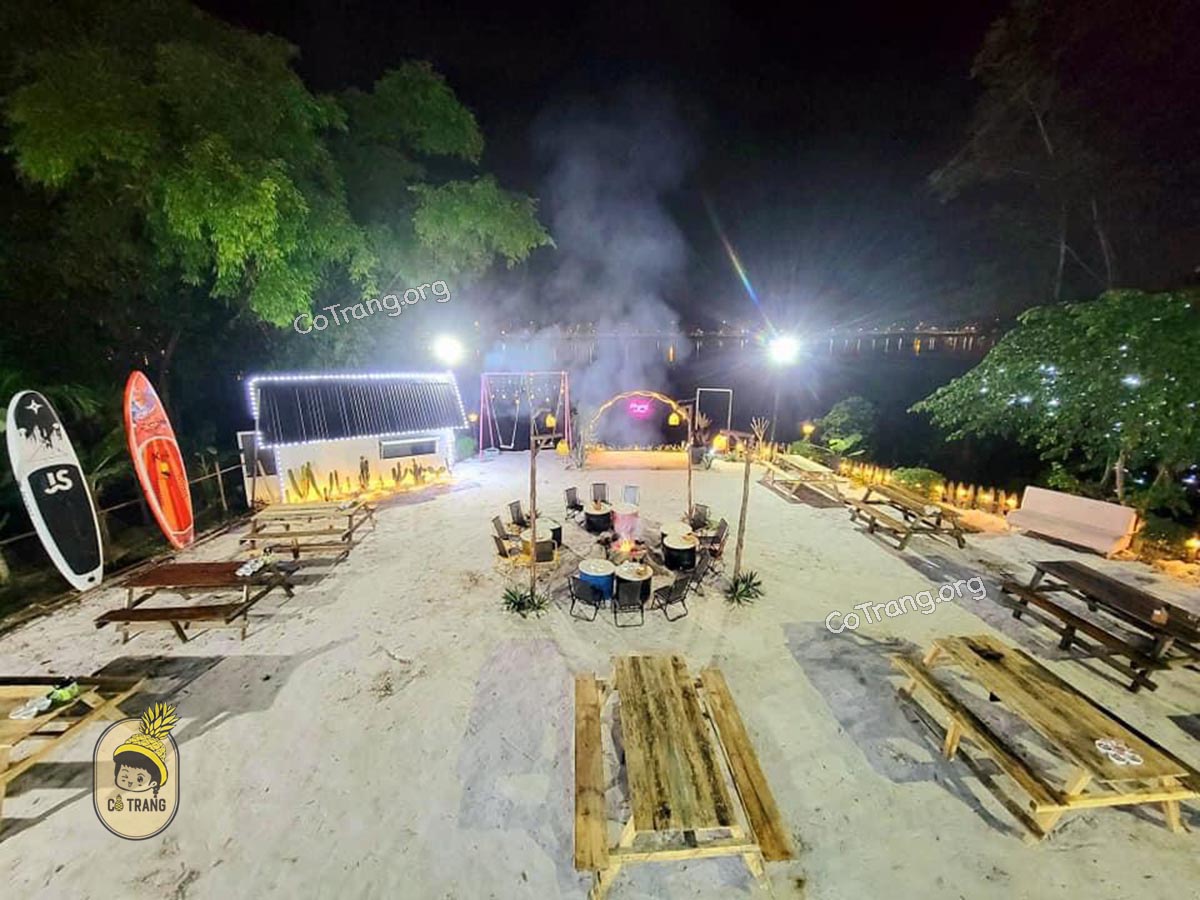 Không gian thực tế tại C Garden BBQ & Camping Huế 