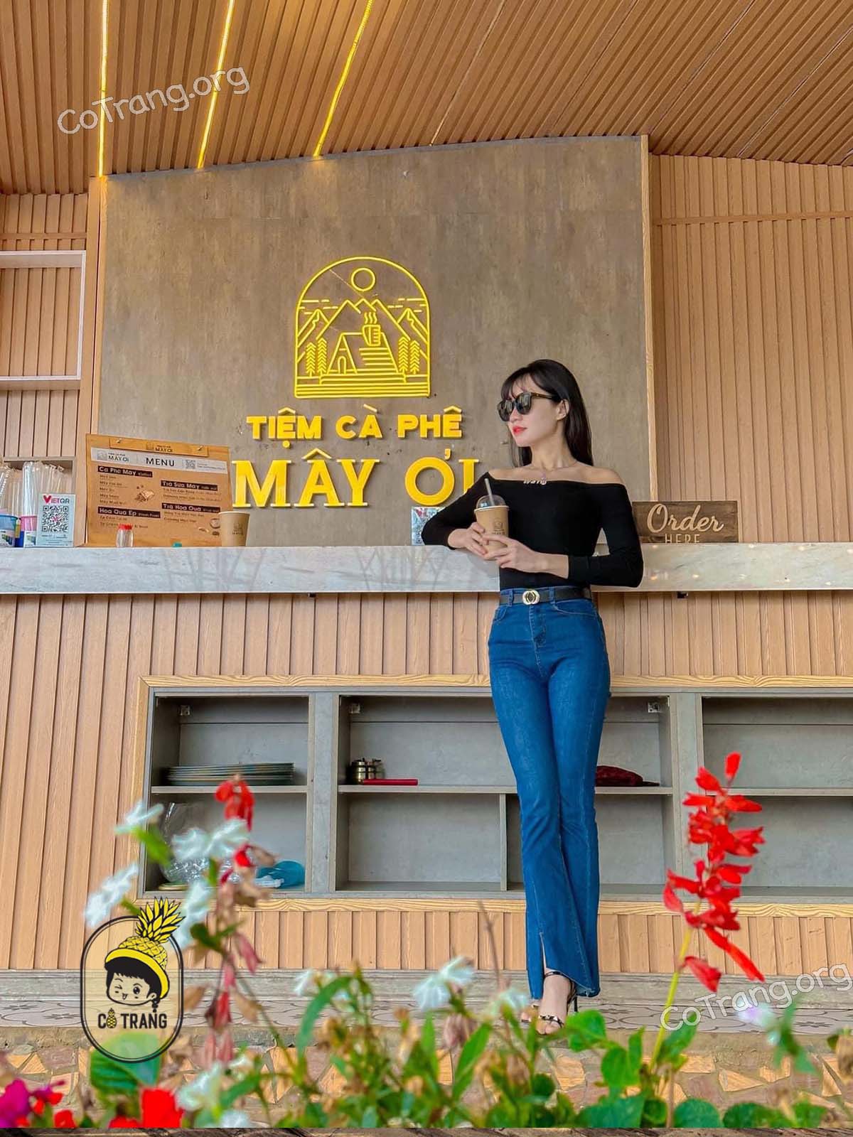 Góc check-in siêu đẹp tại Tiệm Cà Phê Mây Ơi Sa Pa