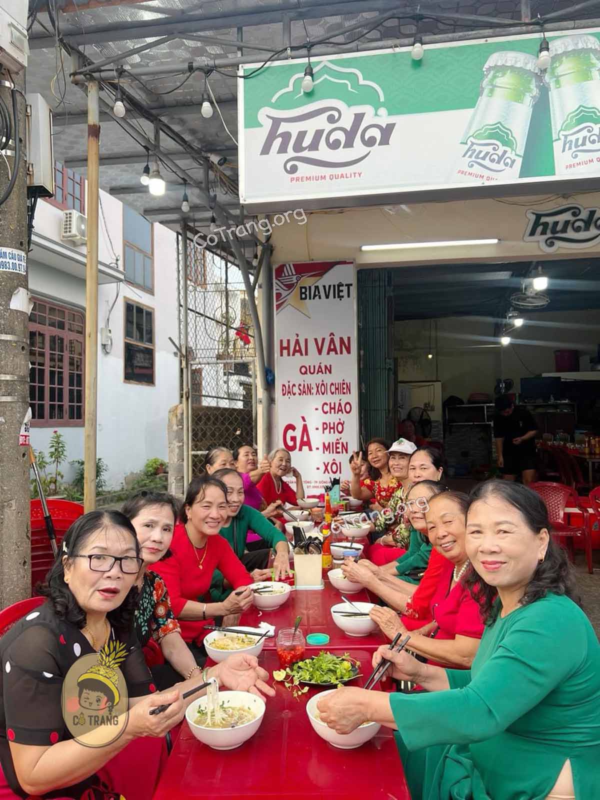 Không gian thực tế tại Hải Vân Quán Quảng Bình