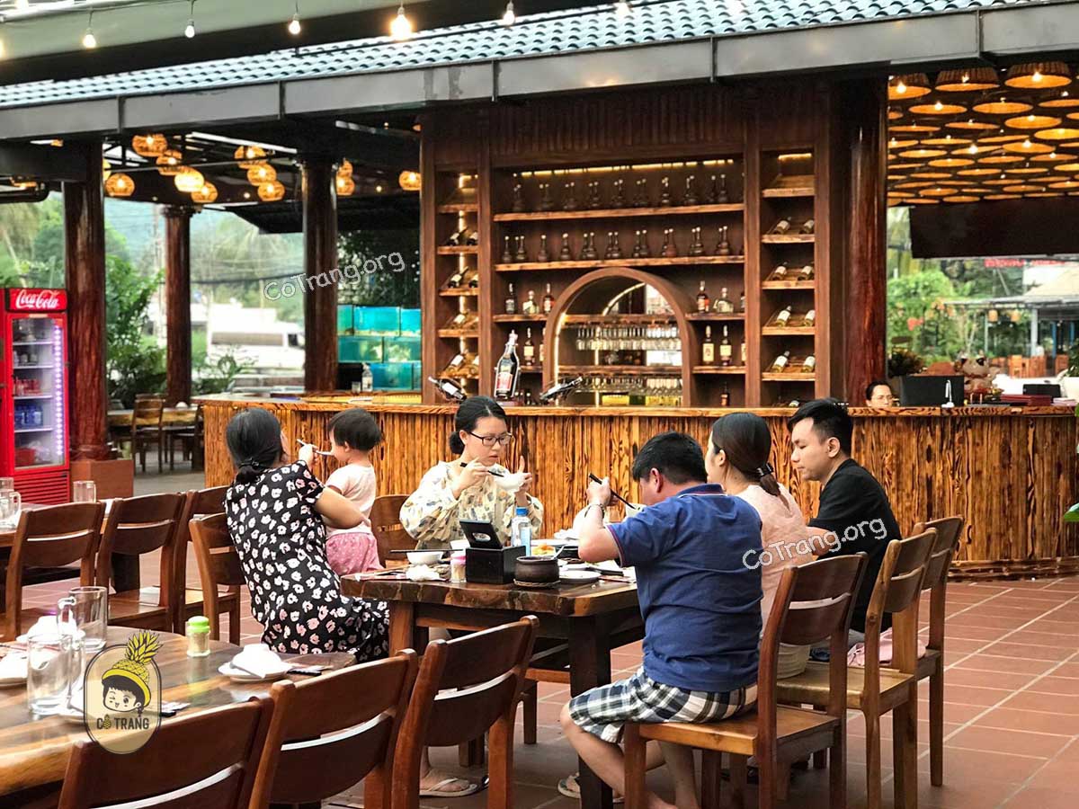 Không gian thực tế tại Rơm Vàng Phú Quốc 