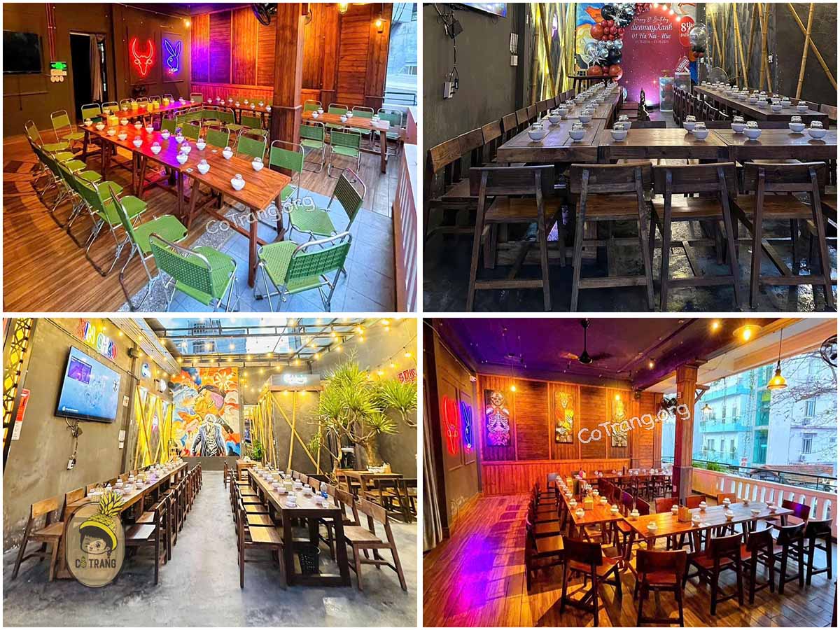 Không gian tại Xin Chào Huế