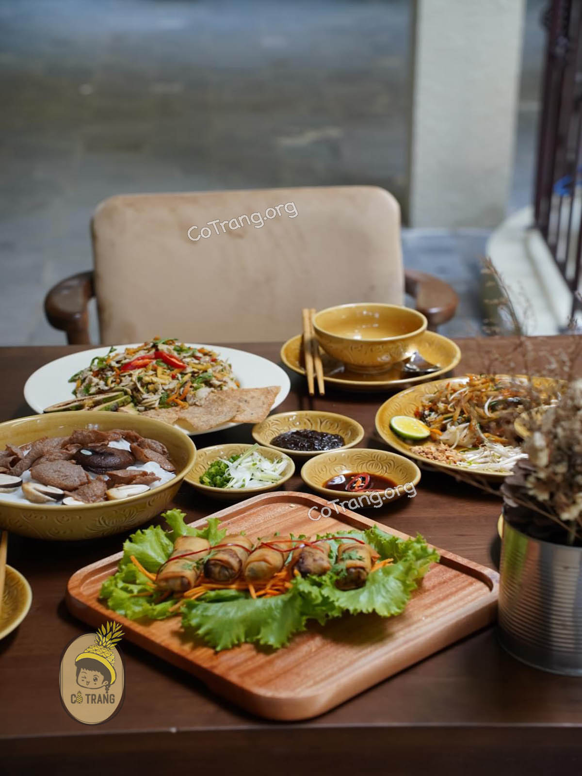 Menu thức ăn tại Coong Chay Pleiku
