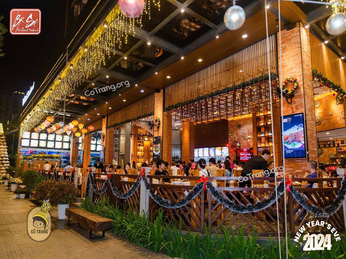 Không gian thữ tế tại brilliant seafood