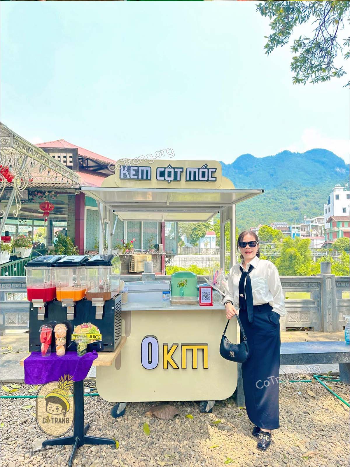 Một số góc chekin tại Kem Cột Mốc KM0 Hà Giang