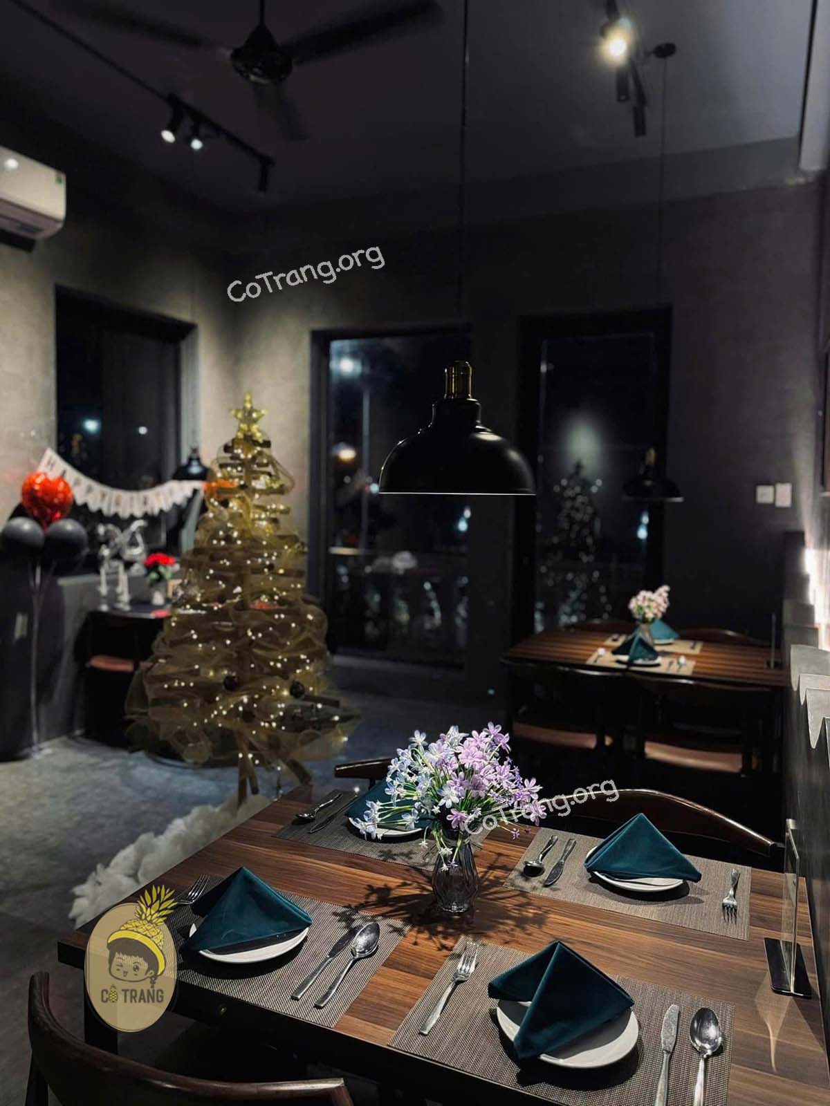 Không gian thực tế tại Gusto restaurant Quảng Ngãi