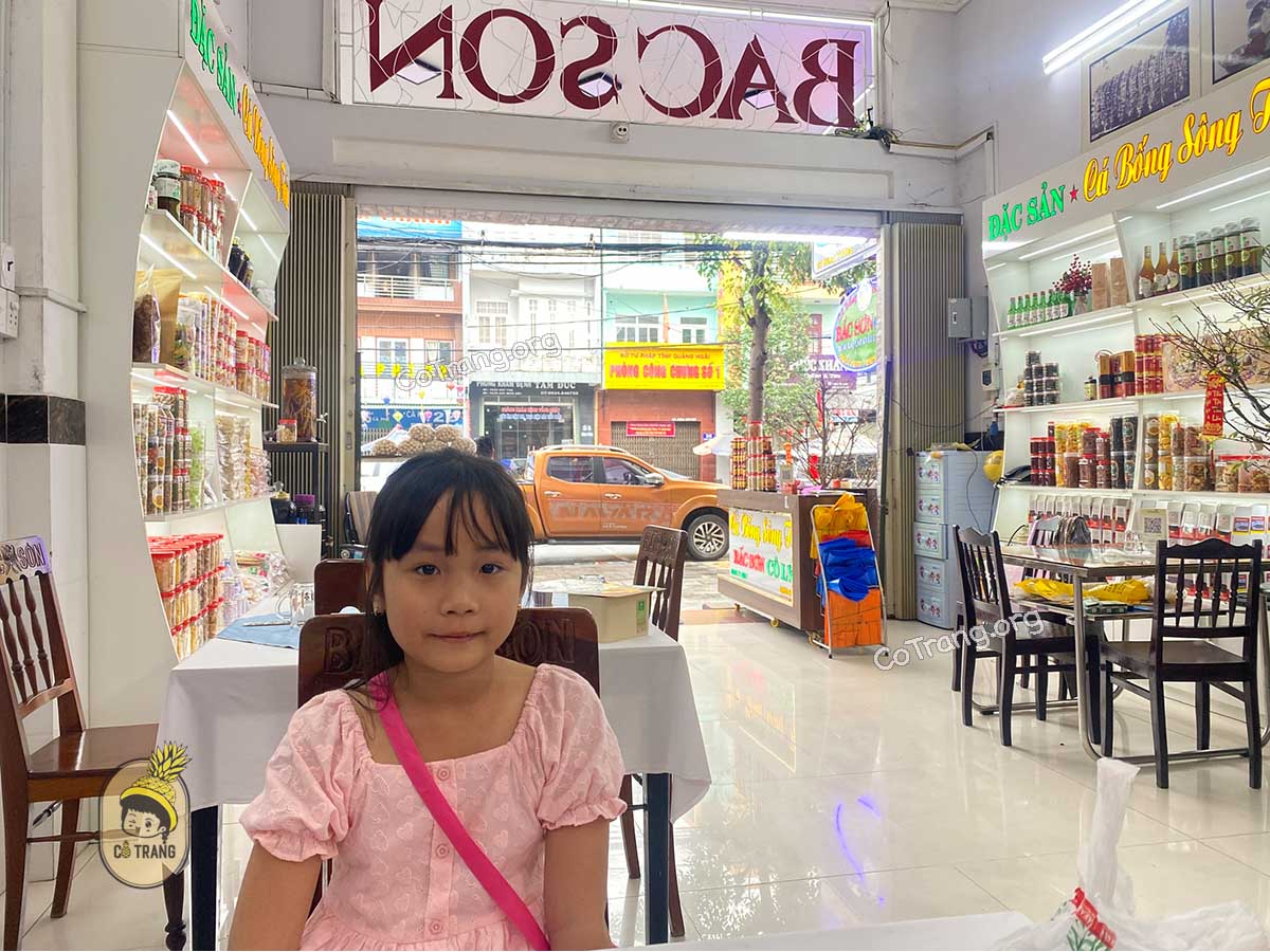 Không gian thực tế tại Cơm Bắc Sơn Quảng Ngãi