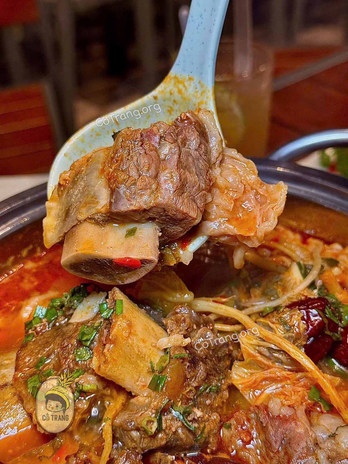 Menu thức ăn tại Kisan The Thai Food Huế