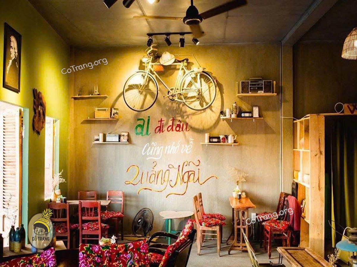 Không gian thực tế tại The Life Coffee Quảng Ngãi