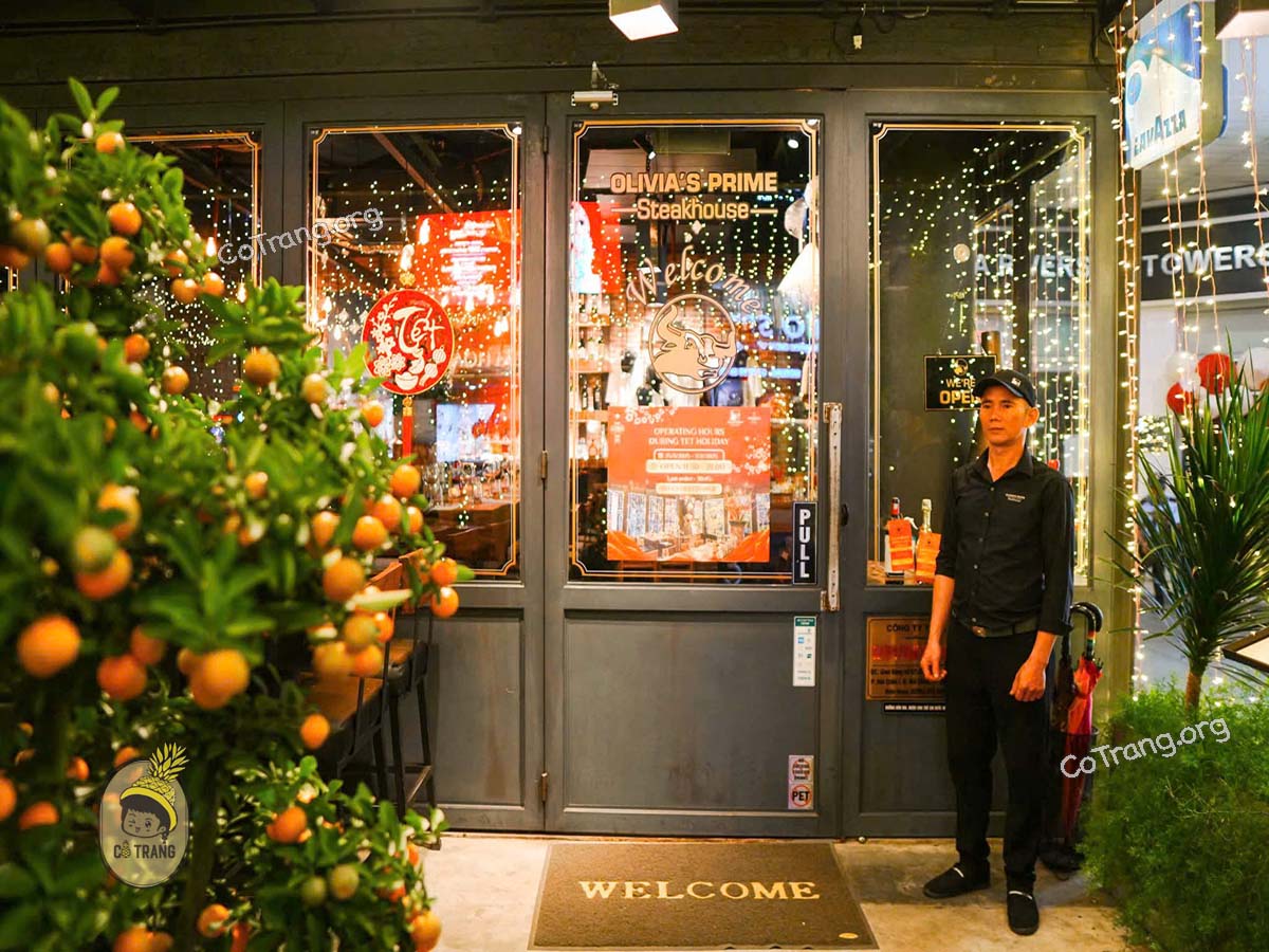 Không gian thực tế tại Olivia's Prime Steakhouse Đà Nẵng