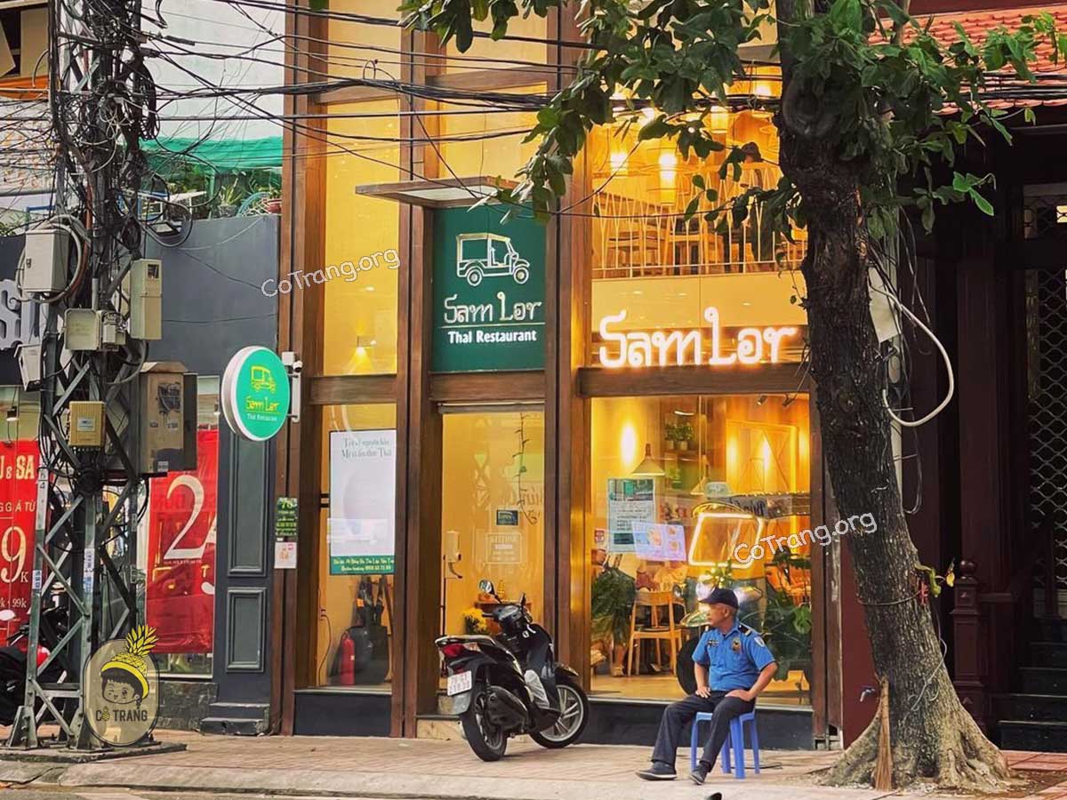 Không gian thực tế tại Sam Lor Thai Nha Trang 