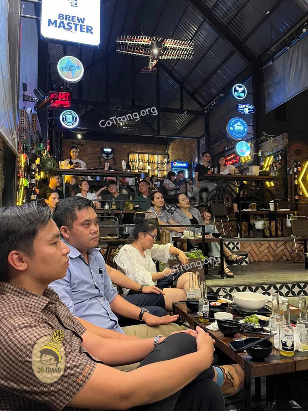 Không gian thực tế tại Bia Trịnh Đà Nẵng