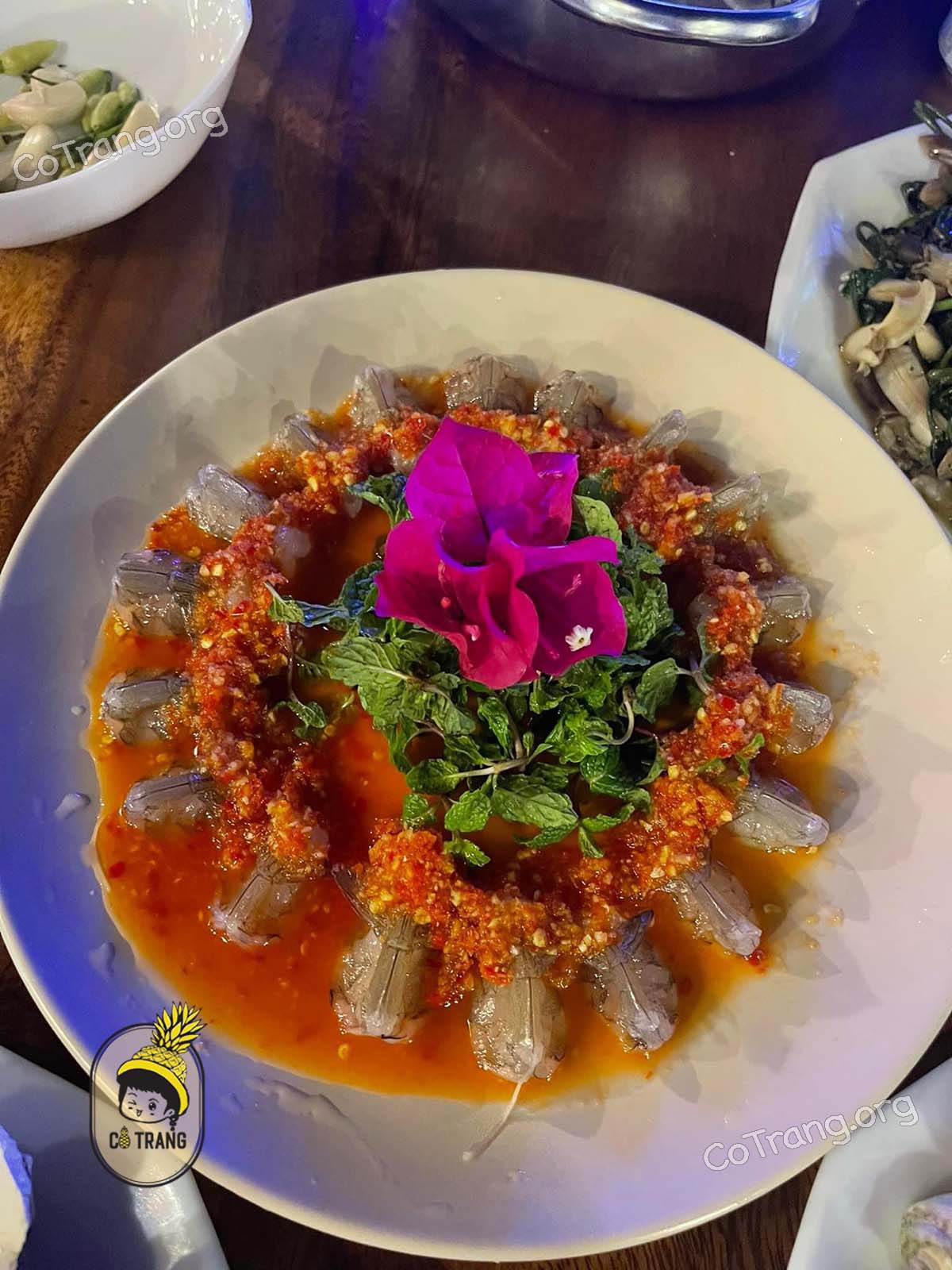 Menu thưc uống tại Bến bình ca Đà Nẵng