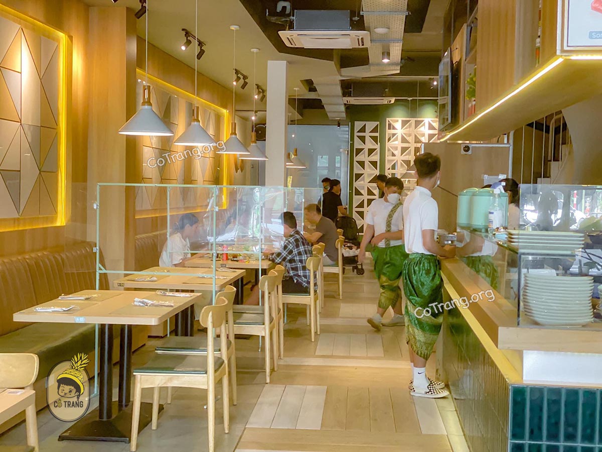 Không gian thực tế tại Sam Lor Thai Nha Trang 