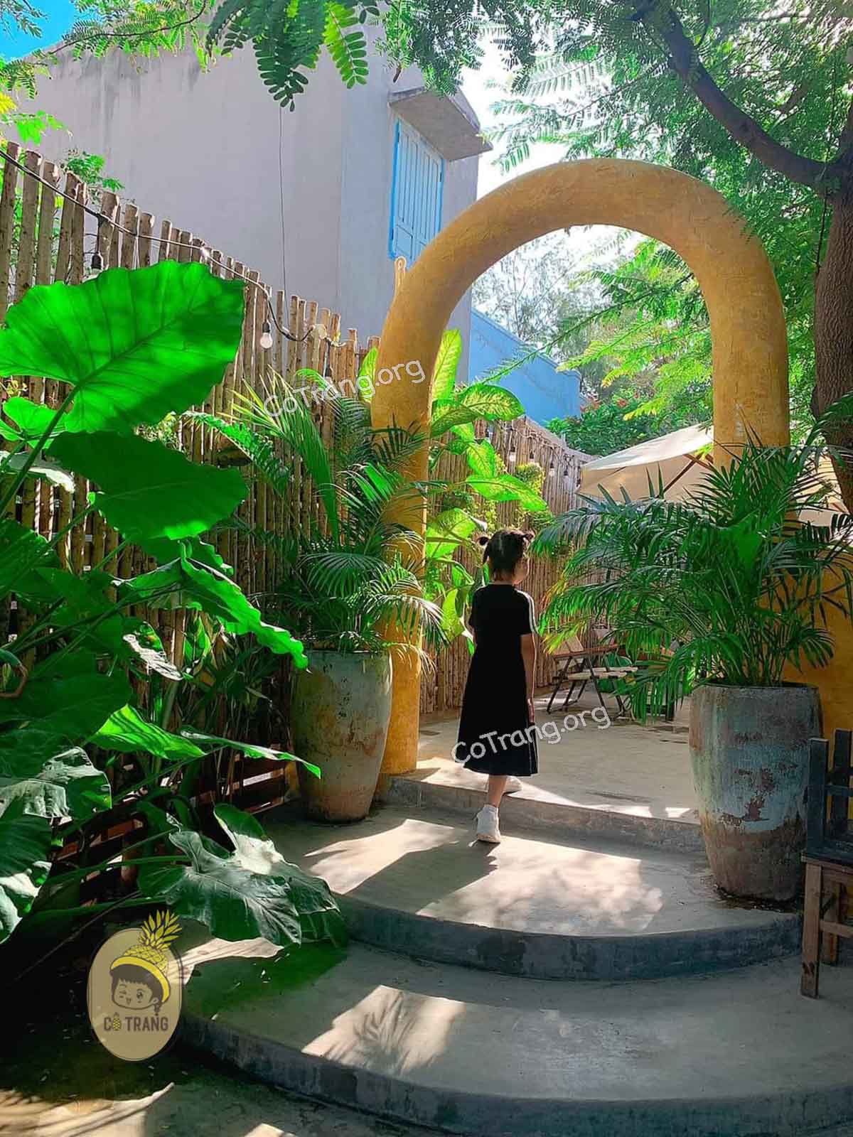 Không gian thực tế tại Cafe Bồng Bềnh Phan Thiết