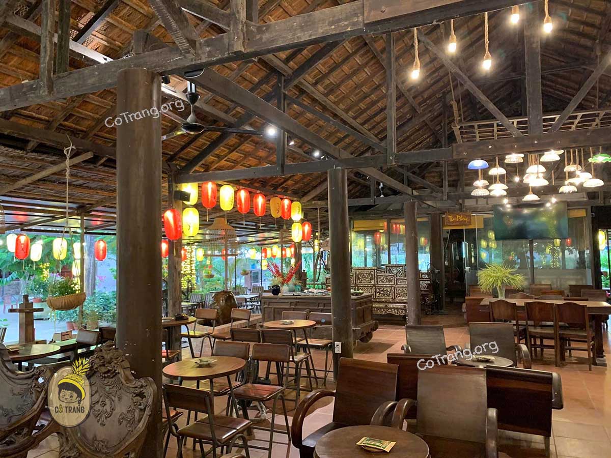 Không gian thực tế tại Cafe Lão Gia Quảng Ngãi 