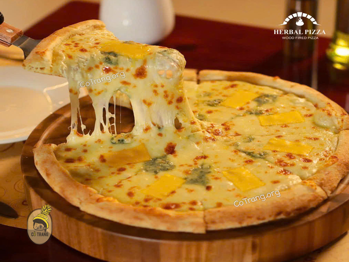 Menu thức ăn tại Herbal Pizza and Steak Quảng Ngãi