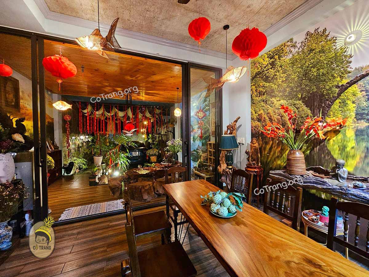 KHông gian thực tế tại Aurora Chay Quán Đà Nẵng 