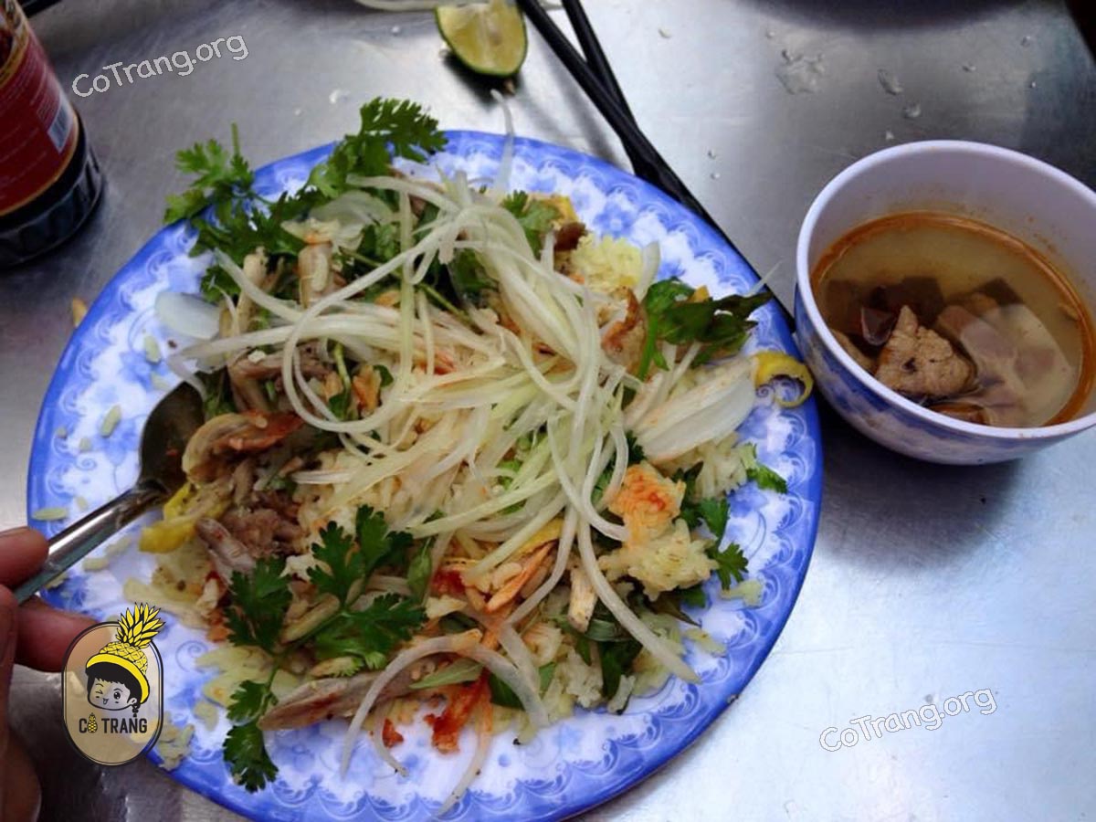 Menu món ăn tại Cơm Gà Ty Hội An