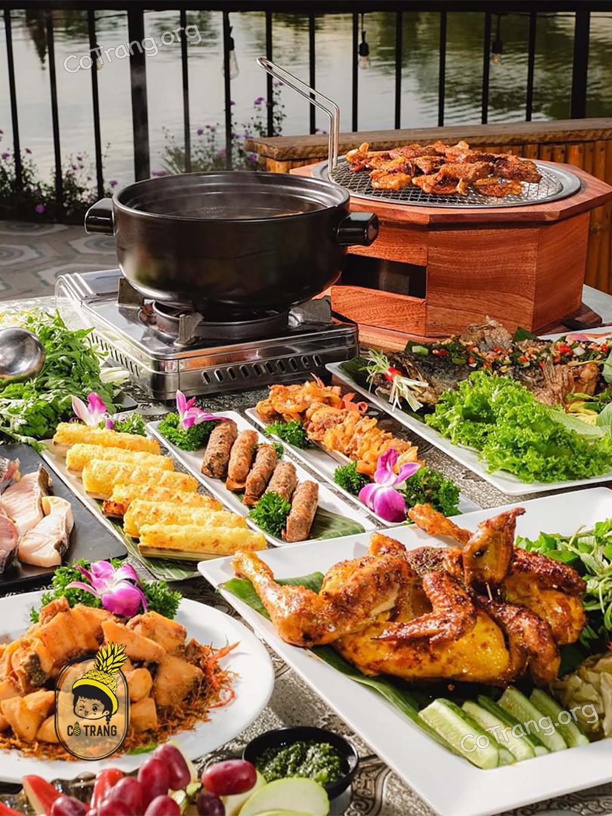Menu món ăn tại An Sơn Hồ Đà Lạt