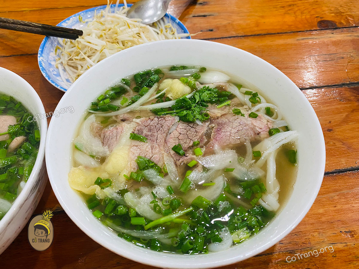 Menu tại Phở 2 Lâm Đà Nẵng
