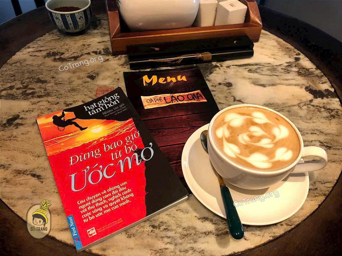 Menu tại Cafe Lão Gia Quảng Ngãi 