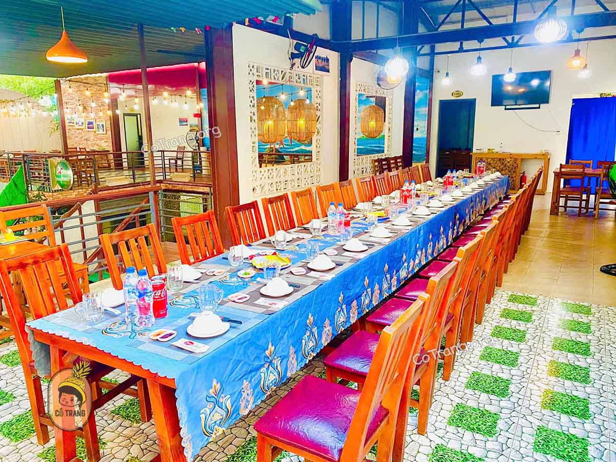 Menu và không gian tại Nhà Hàng Alibaba Quảng Ngãi