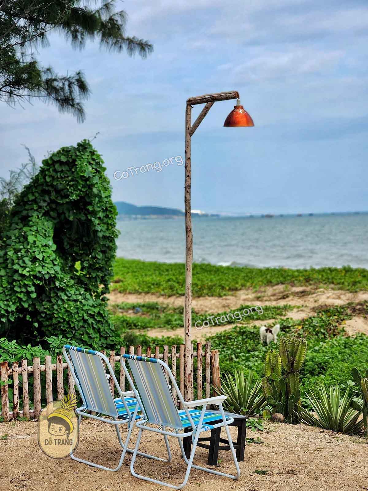 Không gian thực tế tại Cafe Bồng Bềnh Phan Thiết
