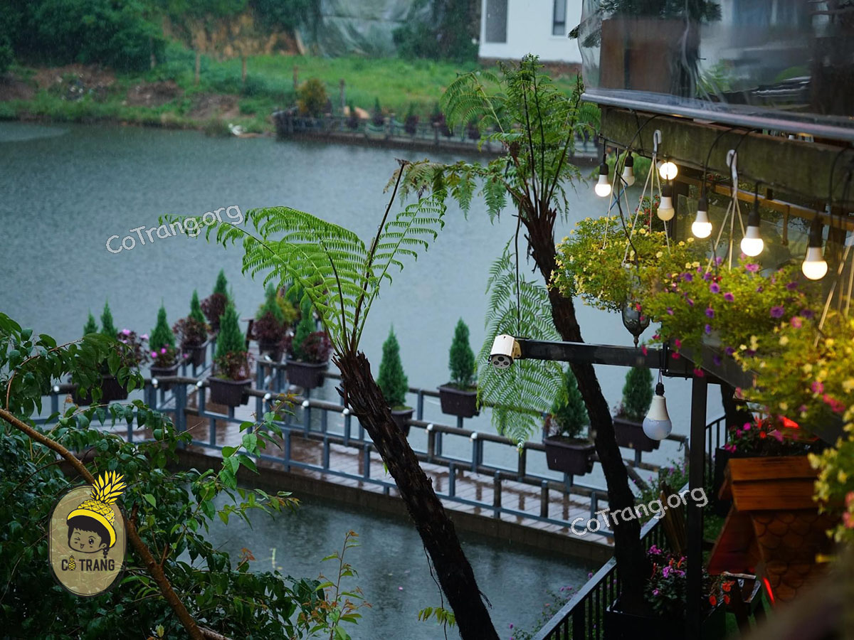 Không gian thực tế tại An Sơn Hồ Đà Lạt