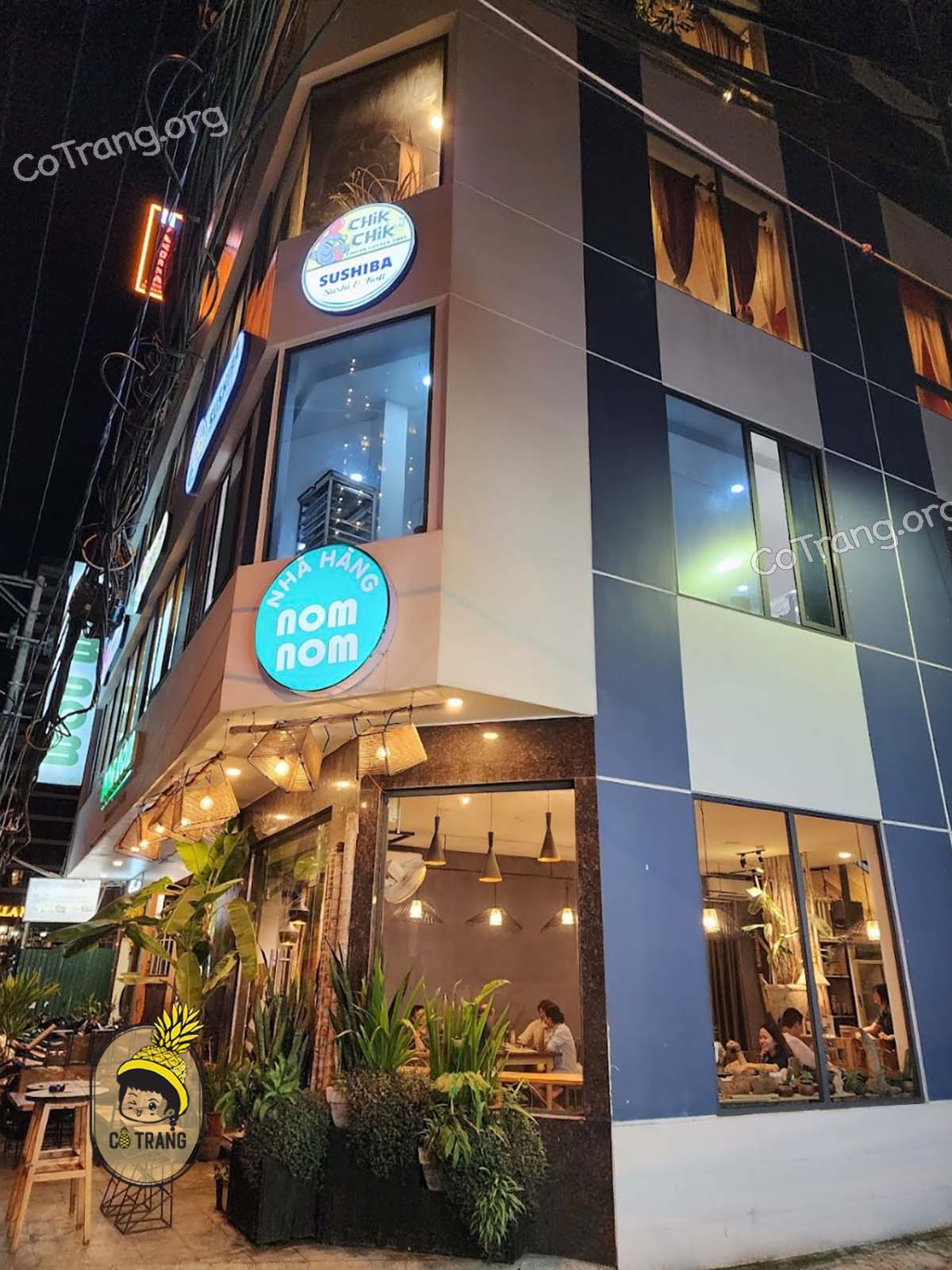 Không gian thực tế tại Nôm Nôm Restaurant Nha Trang