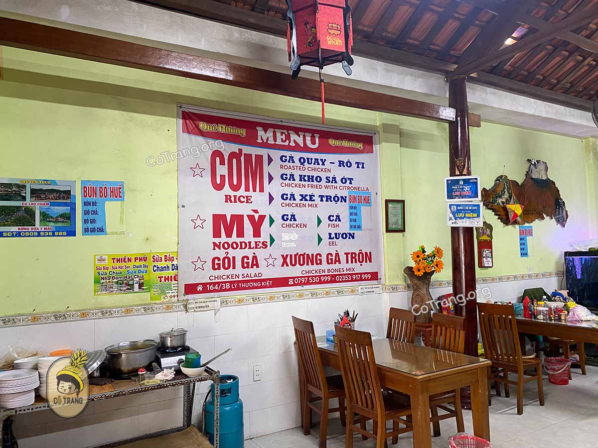 Mỳ Quảng, Cơm Gà Quê Hương - 164/3b Lý Thường Kiệt