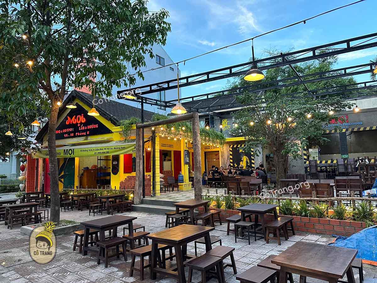 Không gian thực tế tại Mọi Quán Hội An