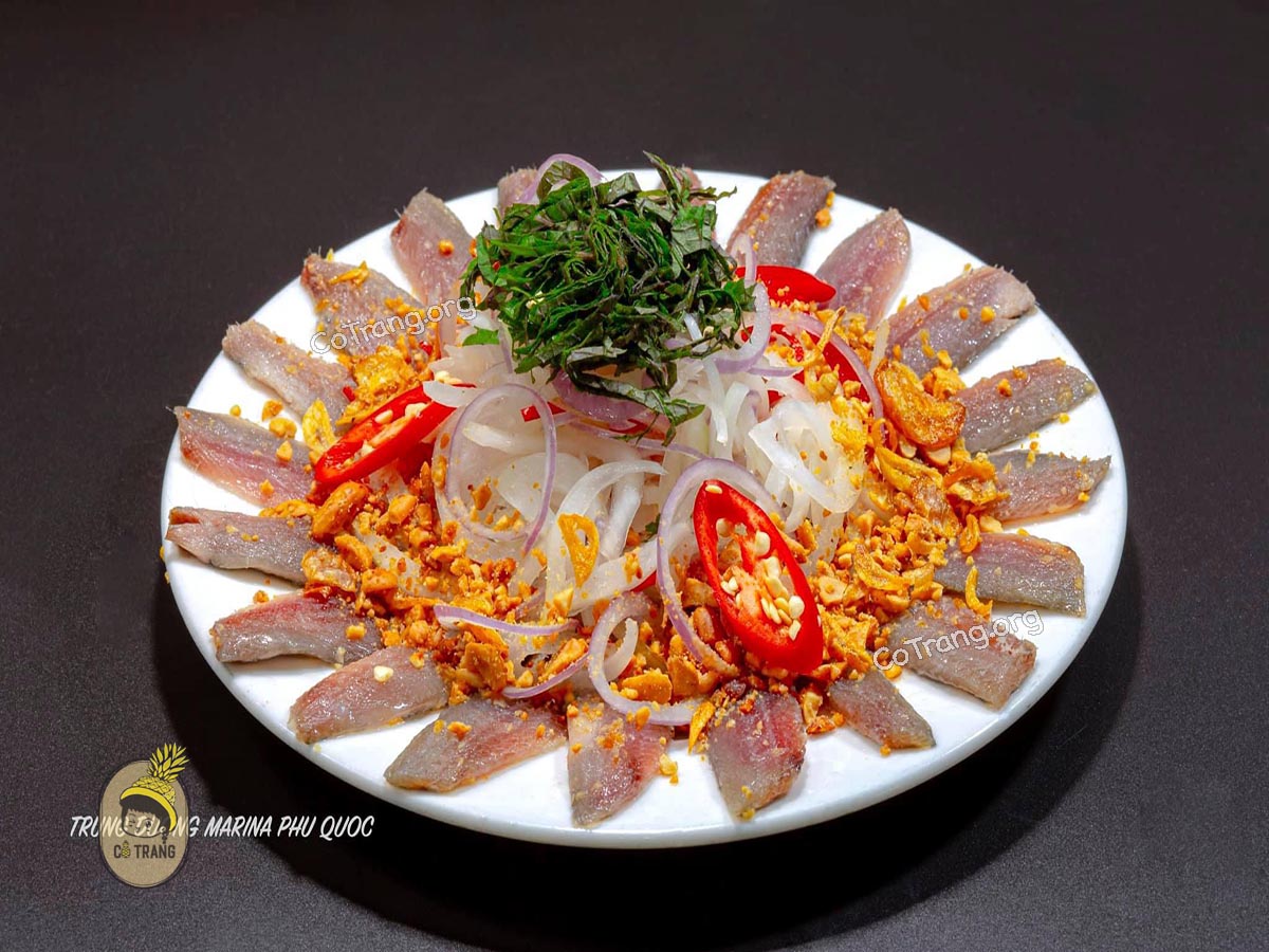 Menu thức ăn tại Trùng Dương Marina