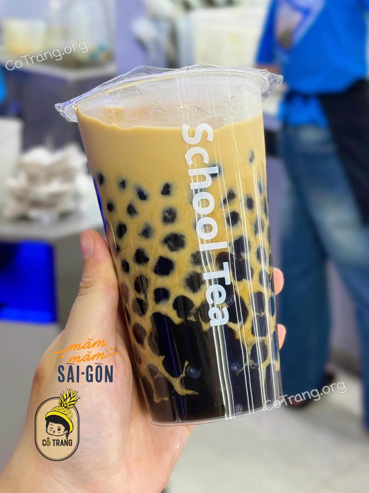 School Tea Gò Gấp - Quán Trà Sữa Take Away Siêu Hot Siêu Rẻ, Menu, Review