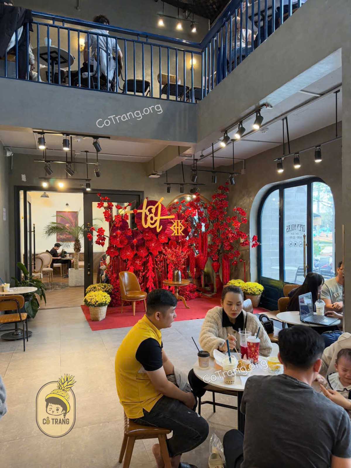 Không gian thực tế tại Kate Coffe Quảng Ngãi