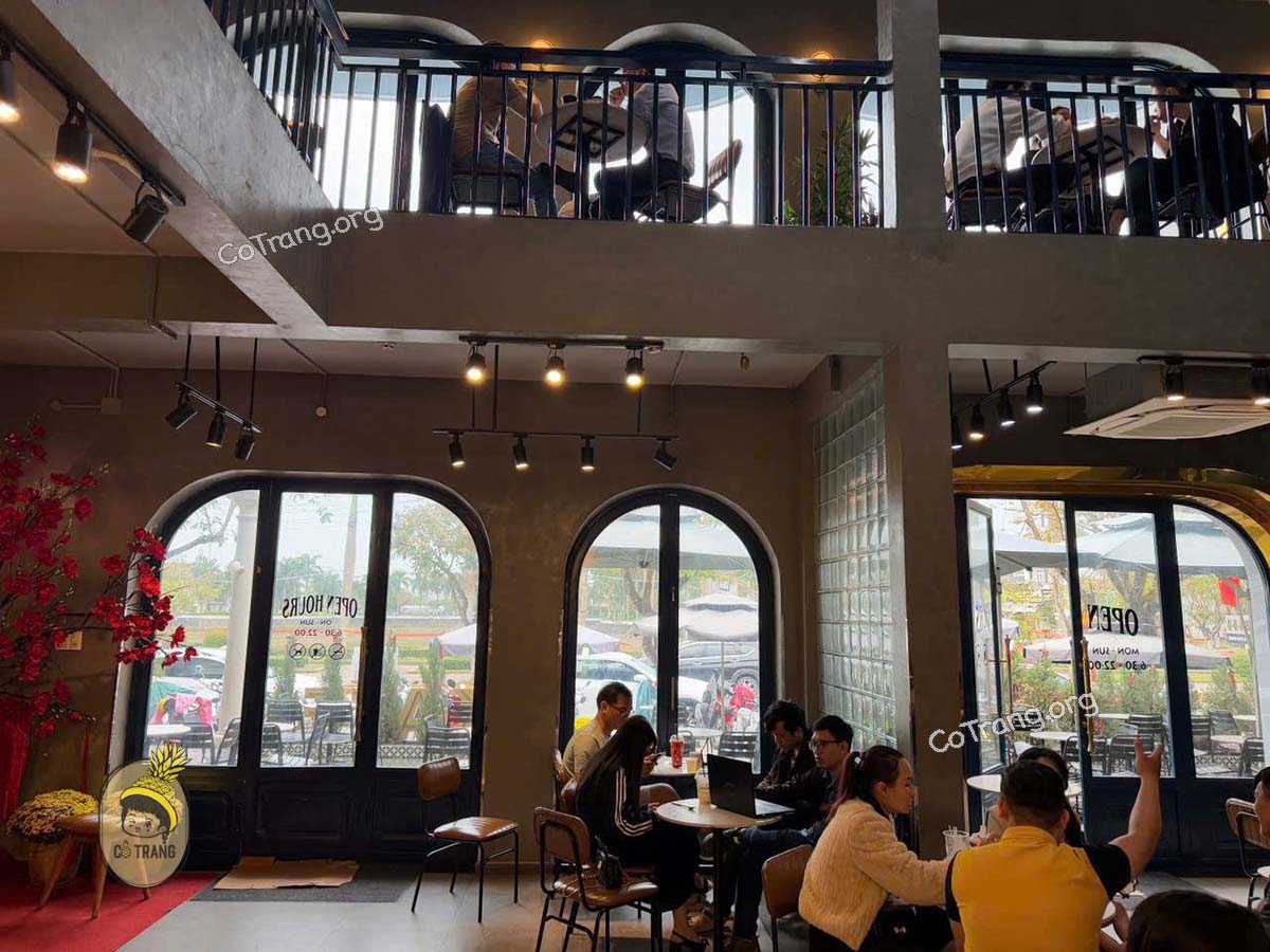 Không gian thực tế tại Kate Coffe Quảng Ngãi