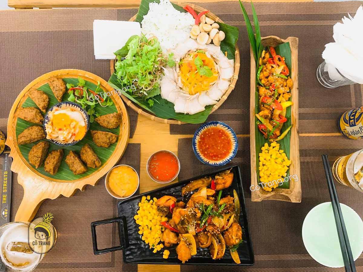 Menu thức ăn tại The Streets Hội An Grill & Beer 