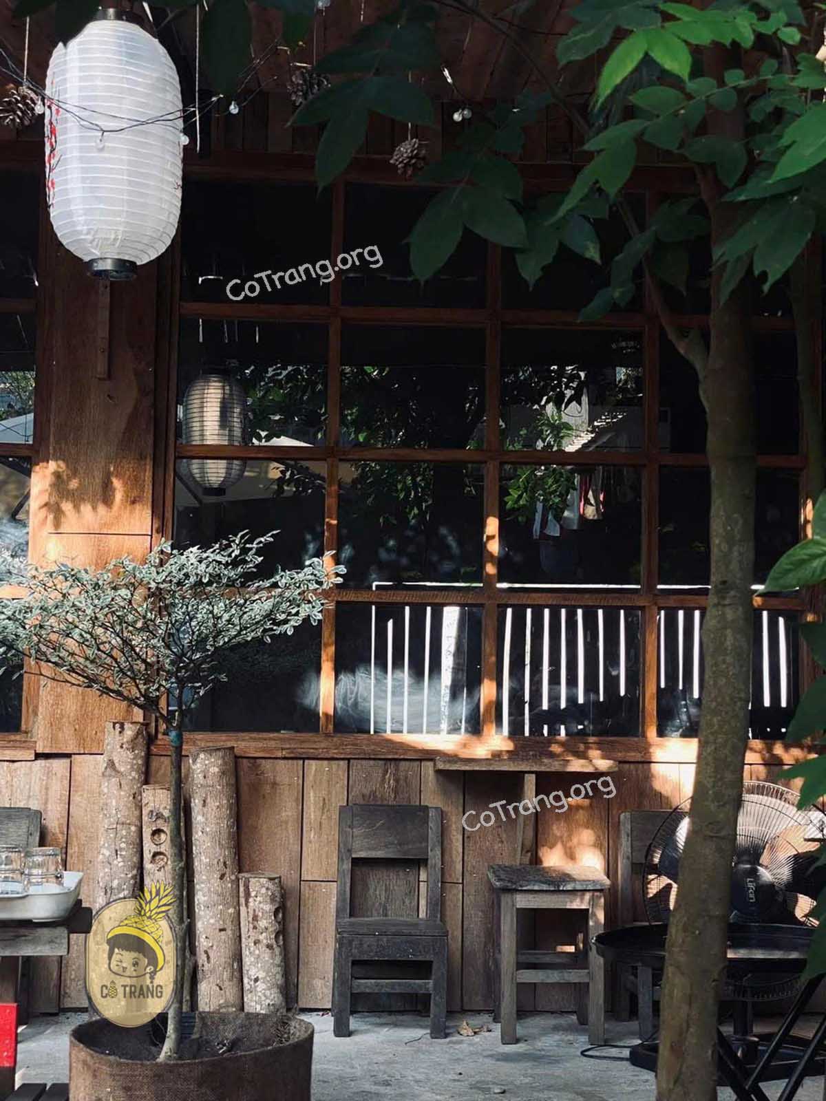 Không gian thực tế tại Tiệm Trà Waga Niwa Quảng Ngãi