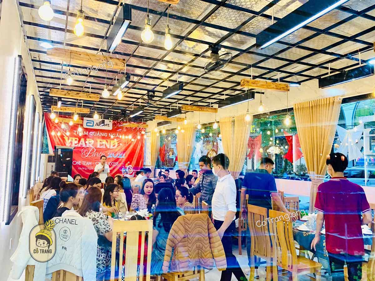 Không gian thực tế tại Nhà Hàng Light Star Quảng Ngãi