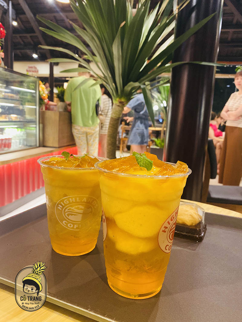 Menu thức uống tại Highland VinCom Quảng Ngãi 