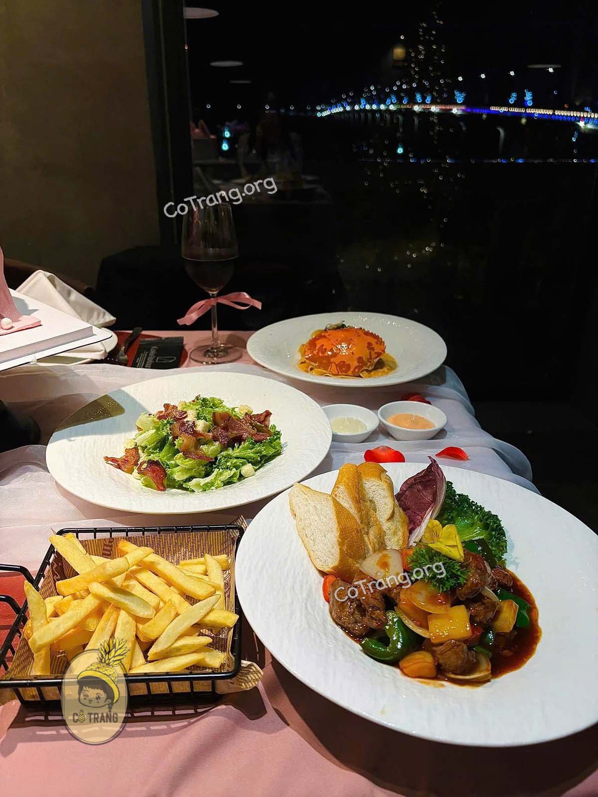 Menu thức ăn tại Gusto restaurant Quảng Ngãi
