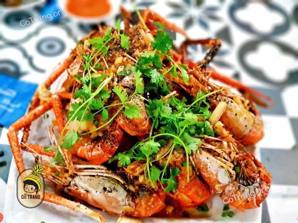 Menu tại Lá Cọ Beach Đồng Hới