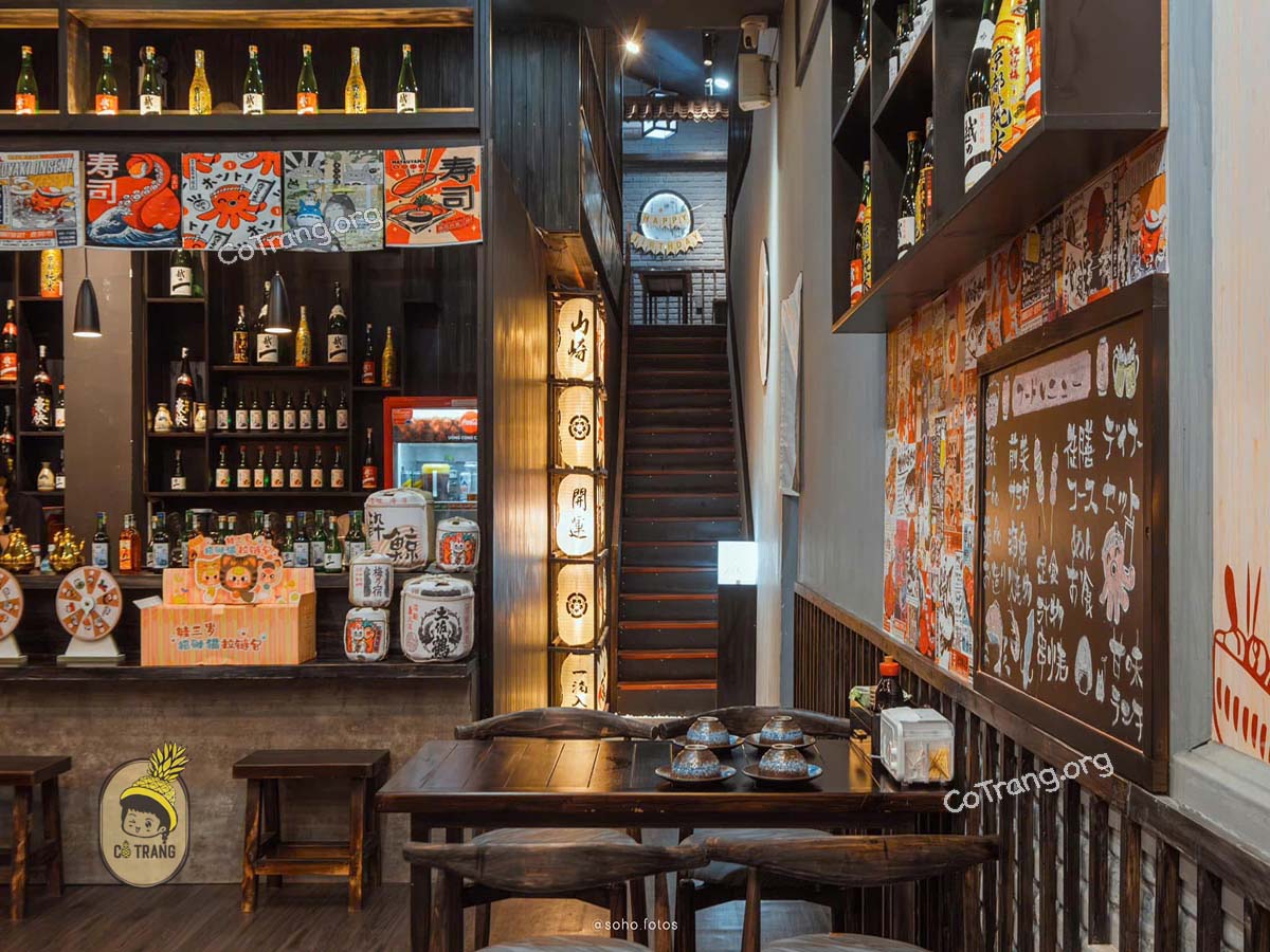 Không gian thực tế tại Mori Sushi Đà Nẵng