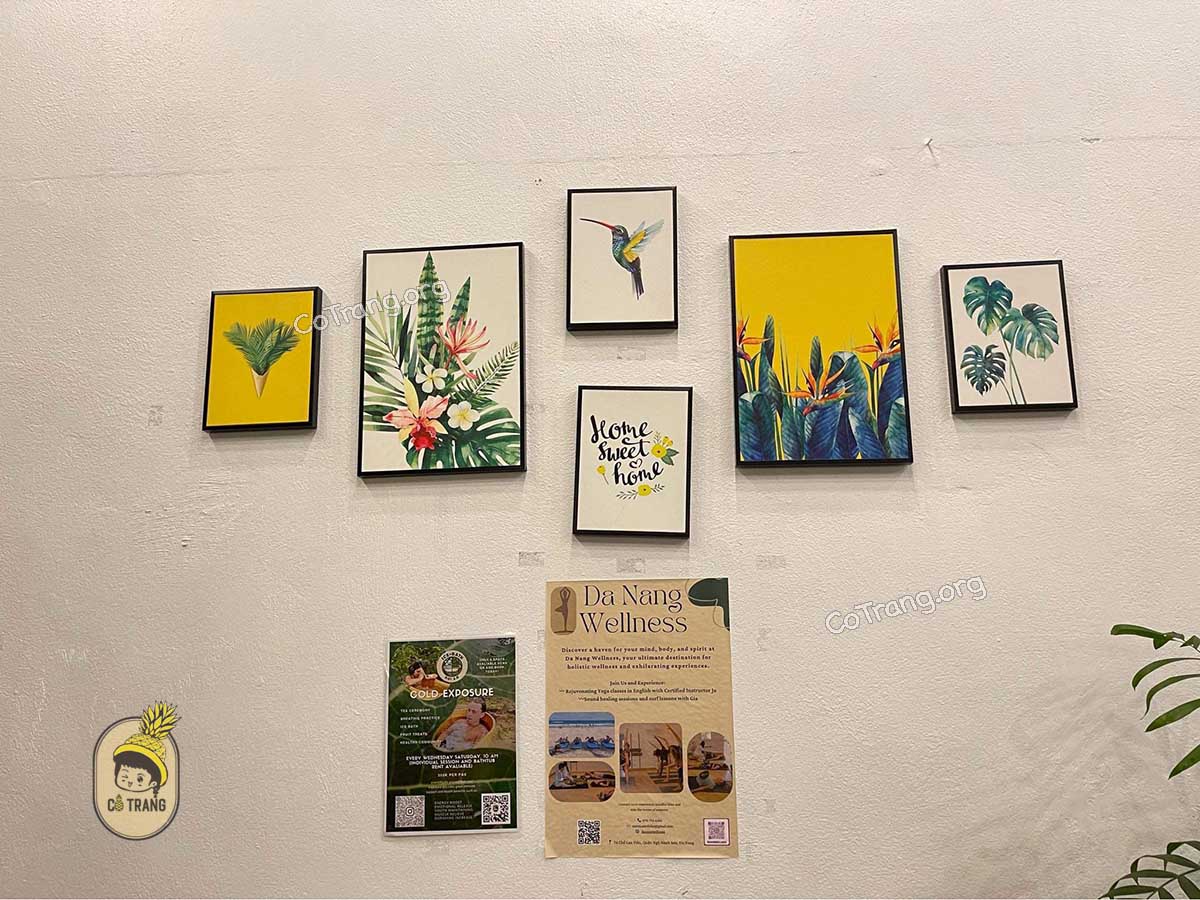 Không gian thực tế tại Loving Vegan Đà Nẵng