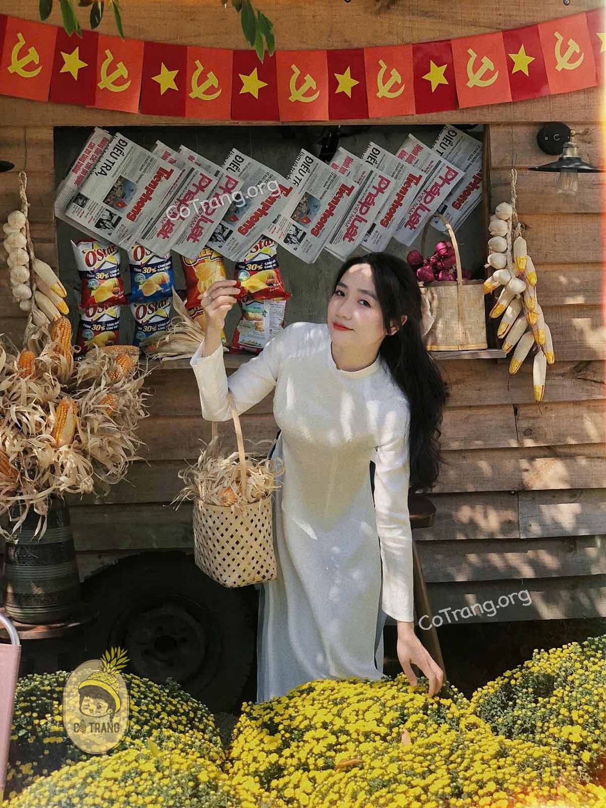 Góc checkin tại Hiên Coffee And More Quảng Ngãi