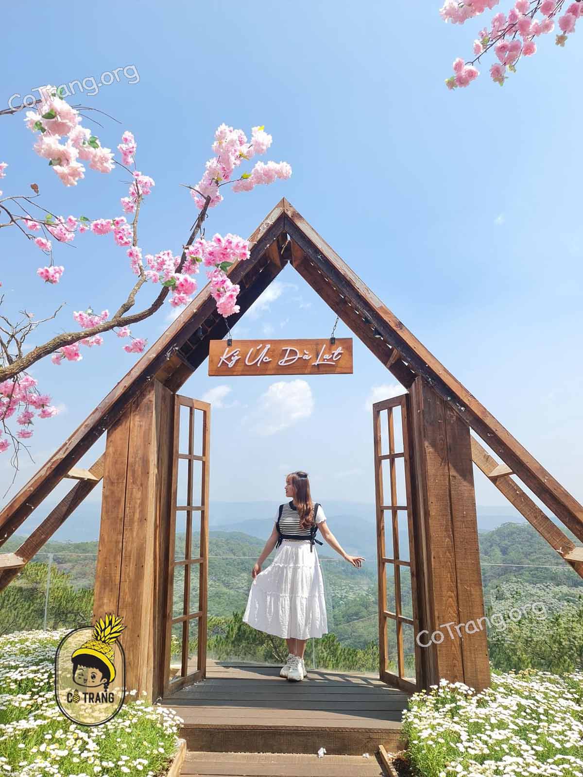Không gian thực tế tại Cafe Ký Ức Đà Lạt 