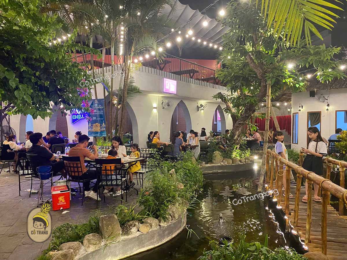 Cổ Lũy Beer Garden - Nhà hàng sân vườn đẹp tại Quảng Ngãi, menu, review