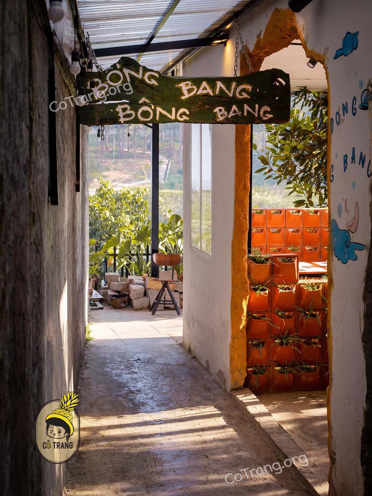 Không gian thực tế tại Bống Bống Bang Bang Đà Lạt
