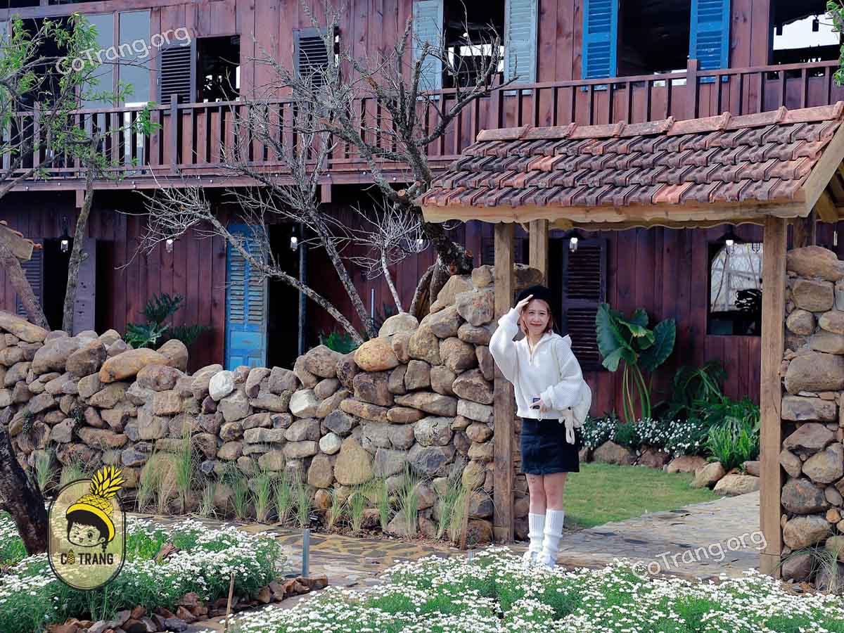 Không gian thực tế tại Cafe Lời Của Gió Đà Lạt